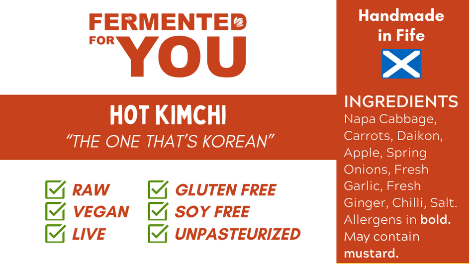 Hot Kimchi - "The one that's Korean" 160g